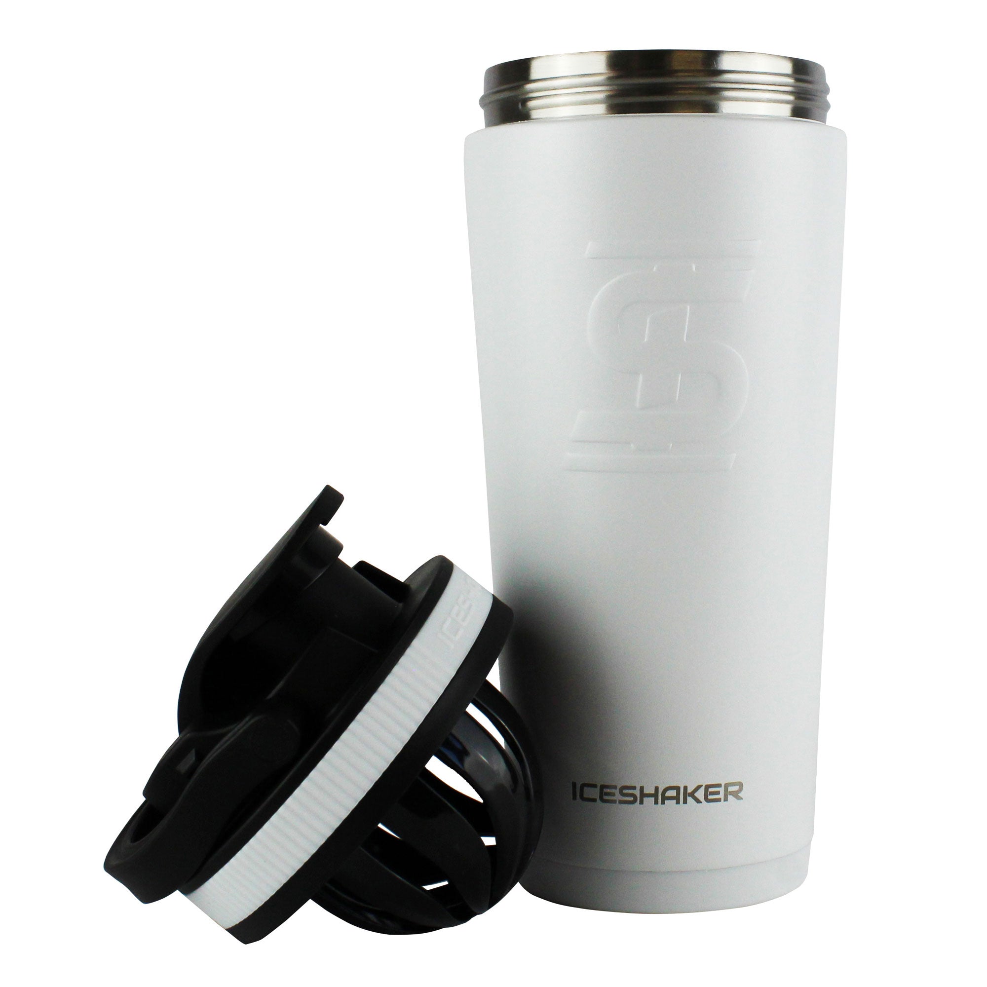 BFT 26oz Insulated Stainless Steel Water Bottle with Leak-Proof Lid - White - Perfect for Gym, Workouts, and Outdoor Activities