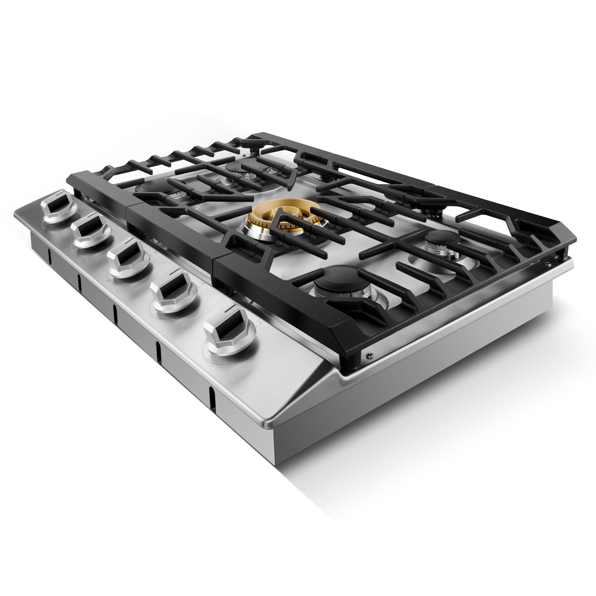 Fotile GLS30501 30-Inch 5-Burner Stainless Steel Gas Cooktop - Tri Ring Series for Professional Cooking | Perfect for Home Kitchens & Restaurant Use