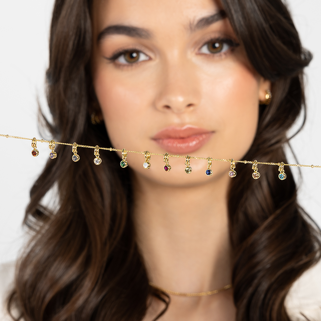 November Birthstone Charm - Citrine Pendant Necklace for Women, Perfect Gift for Thanksgiving & Christmas | Elegant Jewelry for Everyday Wear & Special Occasions