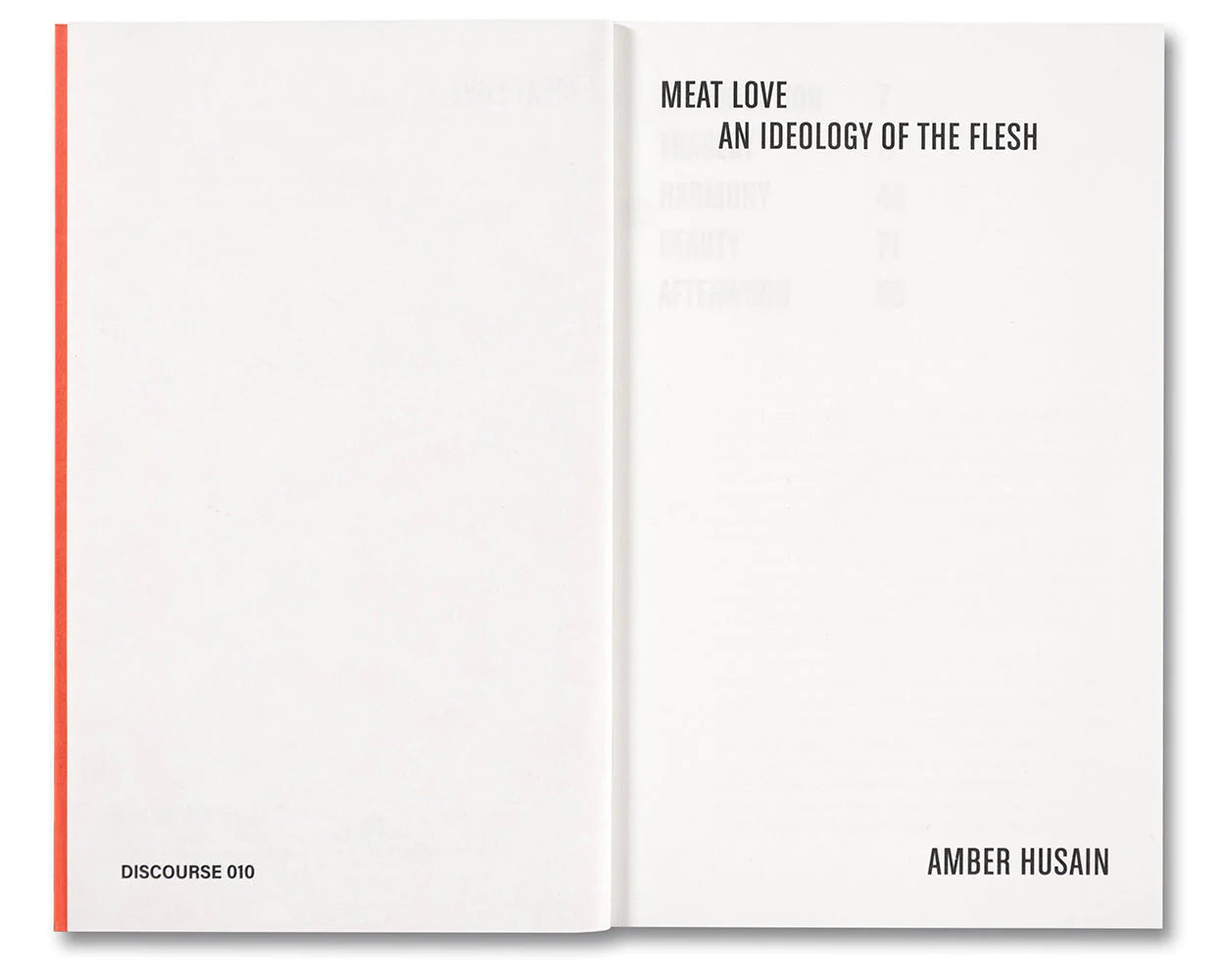 Meat Love: An Ideology of the Flesh by Amber Husain - A Philosophical Exploration of Carnal Desire for Book Clubs & Cultural Studies