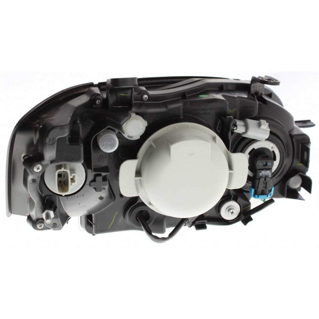 2006-2007 Subaru Legacy Driver Side Headlight Assembly - Chrome Housing with Bulbs | CAPA Certified | Perfect for Night Driving & Foggy Conditions (Replaces SU2502123)
