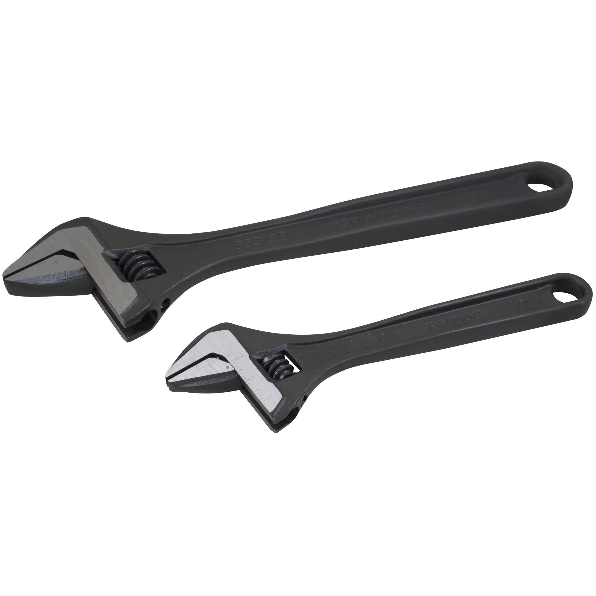 2-Piece Adjustable Wrench Set - High Quality Steel Tools for Plumbing, Automotive & DIY Home Repairs | Perfect for Mechanics, Handymen & Household Use