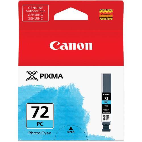 Canon LUCIA PGI 72 Photo Cyan Ink Tank - High-Quality Printer Ink for Canon PRO-1000, PRO-2000 - Perfect for Professional Photo Printing, Fine Art Reproduction & Graphic Design Projects
