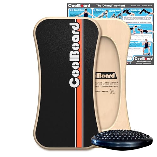 Medium CoolBoard & Nimble Disc - For highly focused standing balance, and for sitting mobility