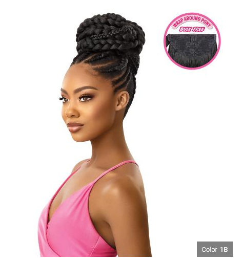 Outre Wrap Ponytail Jumbo Box Braid 32