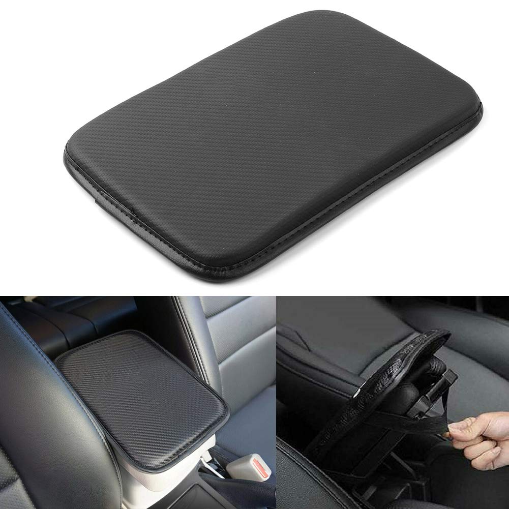 Carbon Fiber Center Console Armrest Cover for Nissan Nismo - Auto Interior Accessory for Enhanced Comfort & Style | Perfect for Daily Commute & Road Trips
