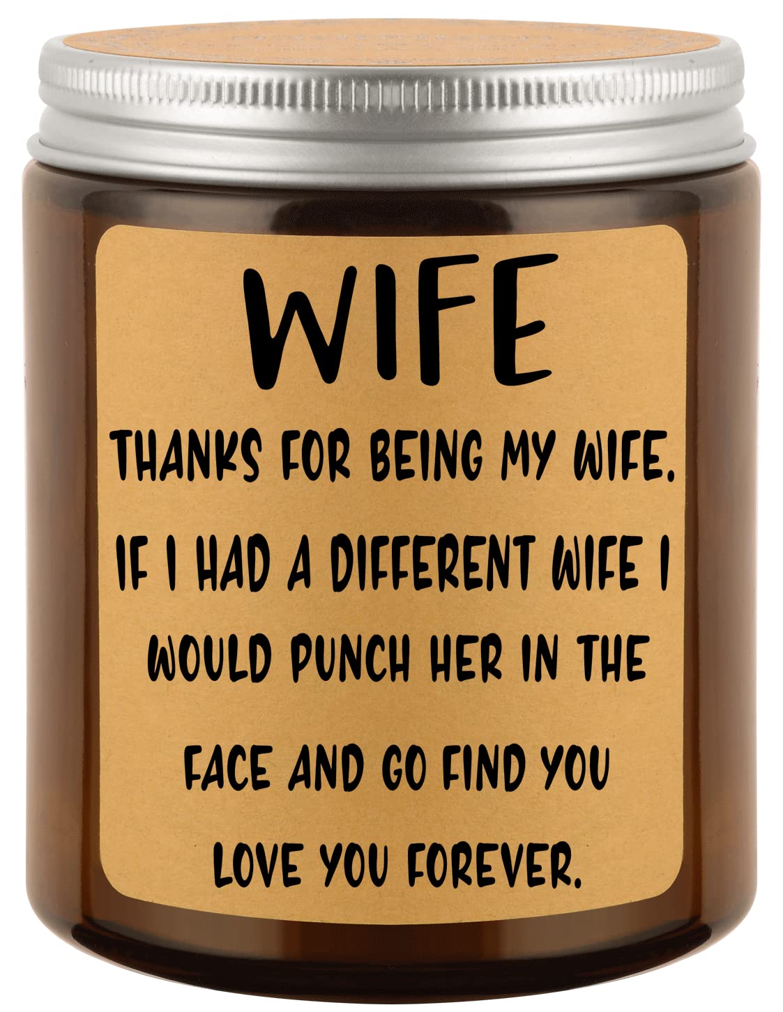 GFTYIO Funny Lavender Scented Candles - Romantic Gifts for Wife from Husband (Birthday, Anniversary, Christmas, Valentine's Day, Mother's Day) - Perfect for Relaxation, Home Decor & Couple's Romantic Moments