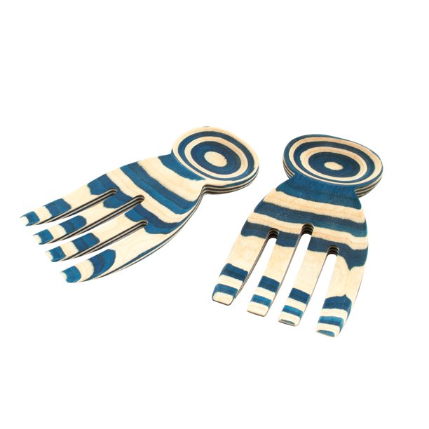 Pakka Salad Hands - Premium Wooden Salad Tongs for Healthy Eating & Serving - Perfect for Kitchen, BBQ, Picnics & Dinner Parties