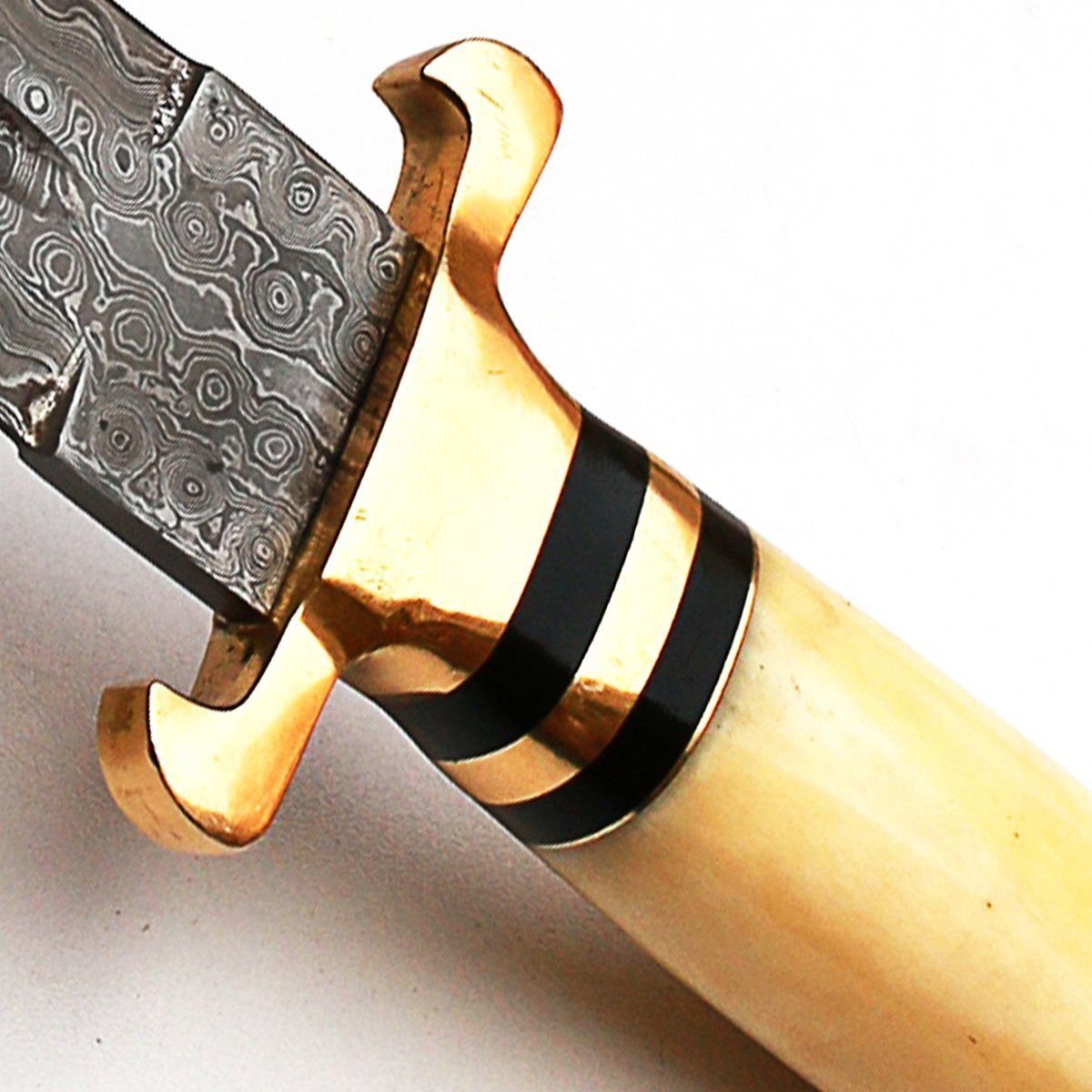 Custom Handmade Damascus Steel 12 Inch Hunting Knife - PAL 2000 DAG-8749 - Perfect for Outdoor Adventures, Camping & Survival Gear