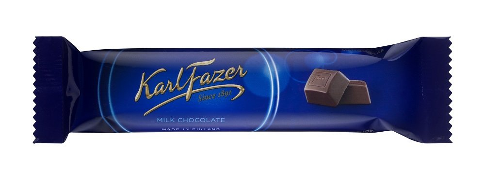 Fazer Karl Fazer Milk Chocolate Bars - 35 Count (39g Each) | Premium Finnish Chocolate for Gifting, Snacking & Dessert Toppings