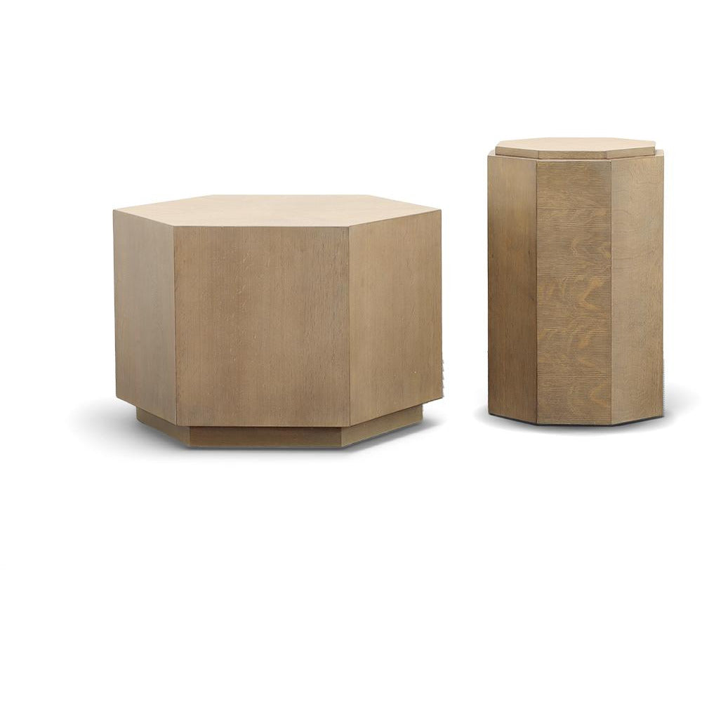 Creation Premier Hex Cocktail Table - Modern Hexagonal Coffee Table for Living Room, Lounge & Outdoor Patio Furniture - Perfect for Entertaining Guests & Relaxing
