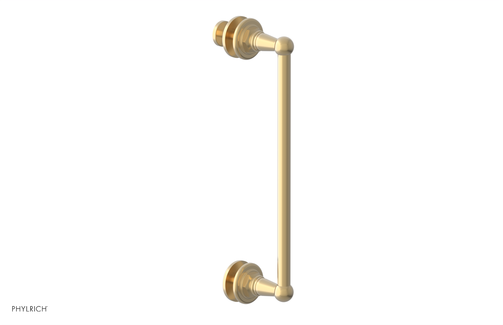 Jamestown 12 Single Sided Shower Pull 165 92 12 - Durable Bathroom Hardware for Easy Shower Door Operation - Perfect for Home, Hotel, and Spa Renovations