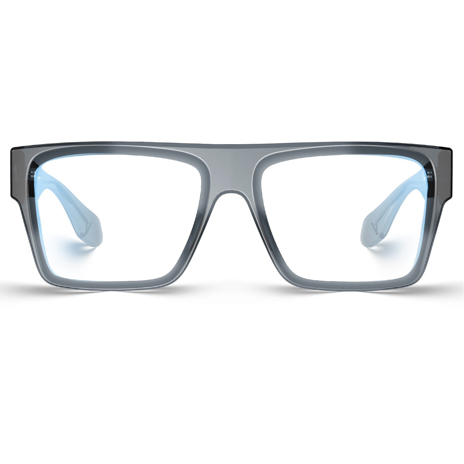 Blue Light Blocking Glasses - Alba Square Anti Eye Strain Computer Glasses for Screen Time & Gaming - Reduce Digital Eye Fatigue for Work & Online Classes