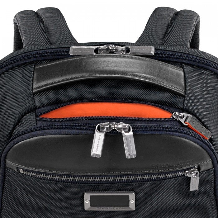 @Work Medium Slim Backpack 15 Inch Laptop - Lightweight Business Backpack for Men & Women - Water Resistant Office Commuter Bag for Work, Travel & College