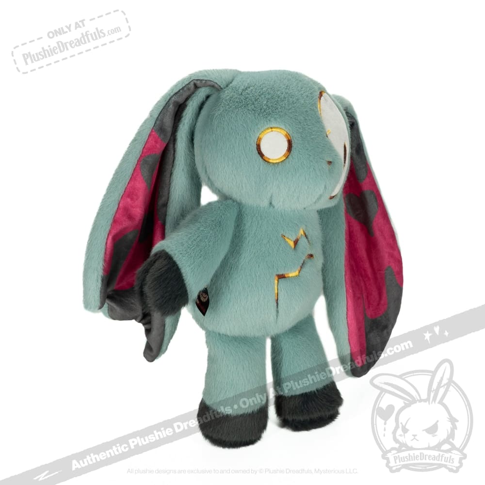 Plushie Dreadfuls Complex PTSD (CPTSD) Rabbit Stuffed Animal - Soft Comfort Toy for Anxiety Relief, Therapy Support & Emotional Healing - Perfect for PTSD Survivors, Mental Health Awareness & Cuddling