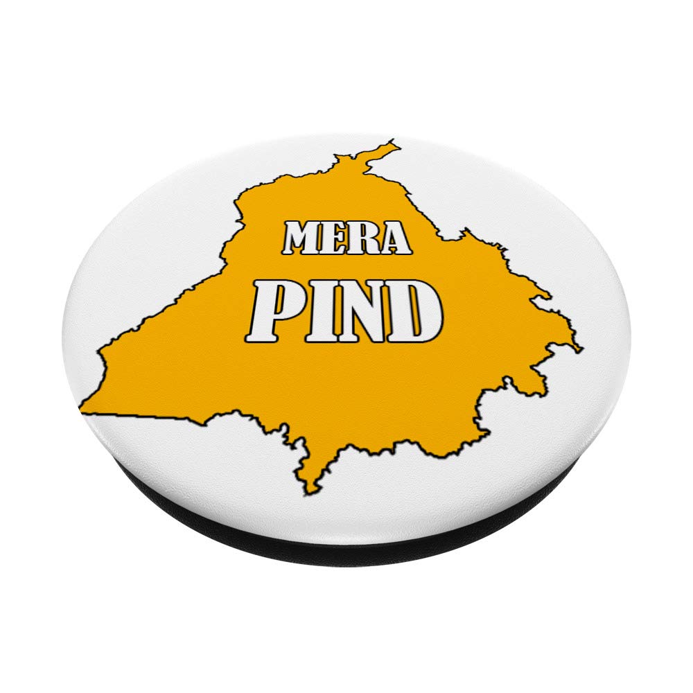 Authentic Punjabi Desi Indian Novelty Apparel PopSockets PopGrip - Swappable Phone & Tablet Grip for iPhone, Samsung, Android | Perfect for Cultural Events, Weddings & Everyday Use
