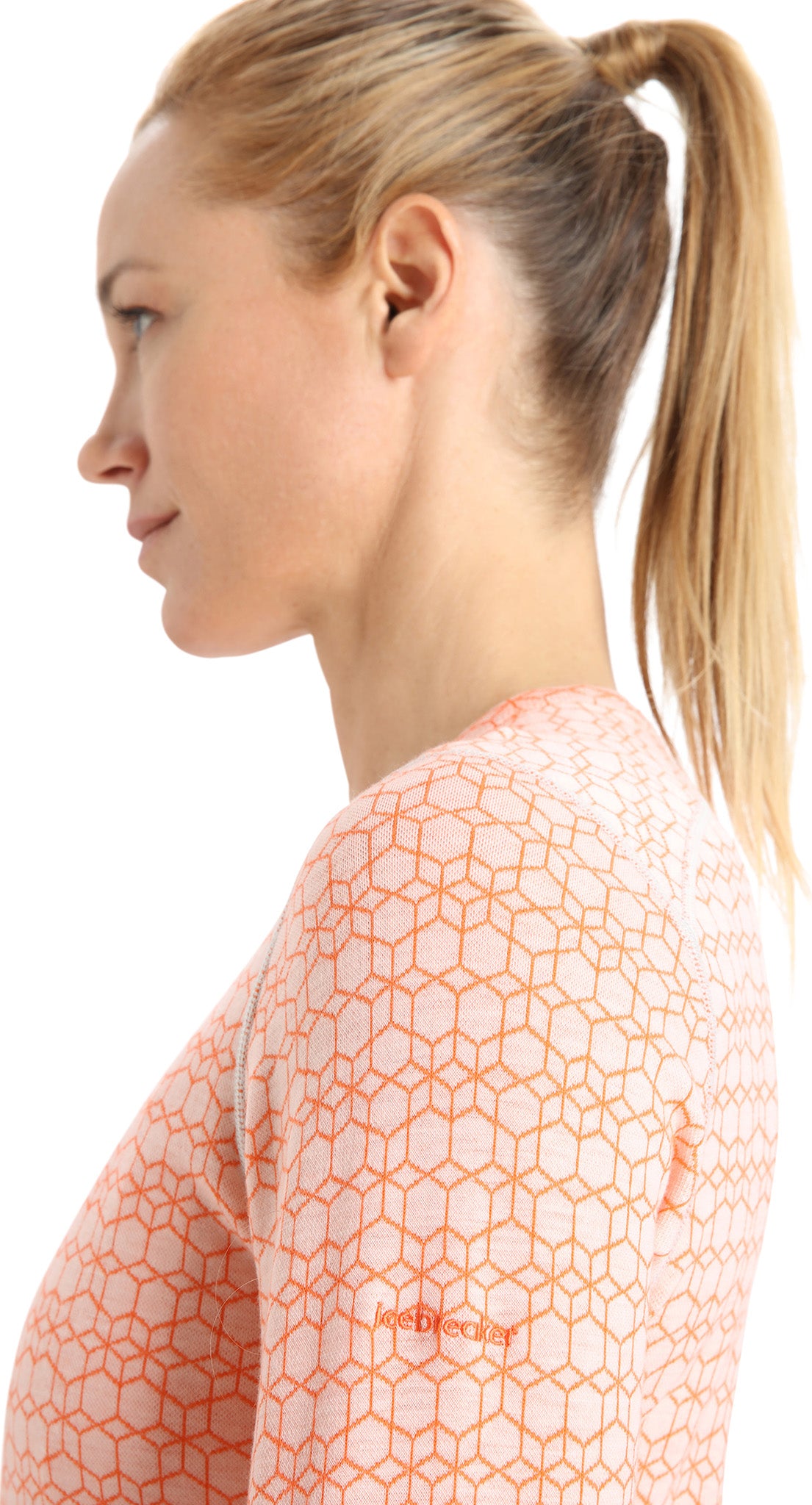 250 Vertex Long Sleeve Crew Neck Base Layer Top for Women - Thermal Underwear for Hiking, Skiing & Cold Weather Activities