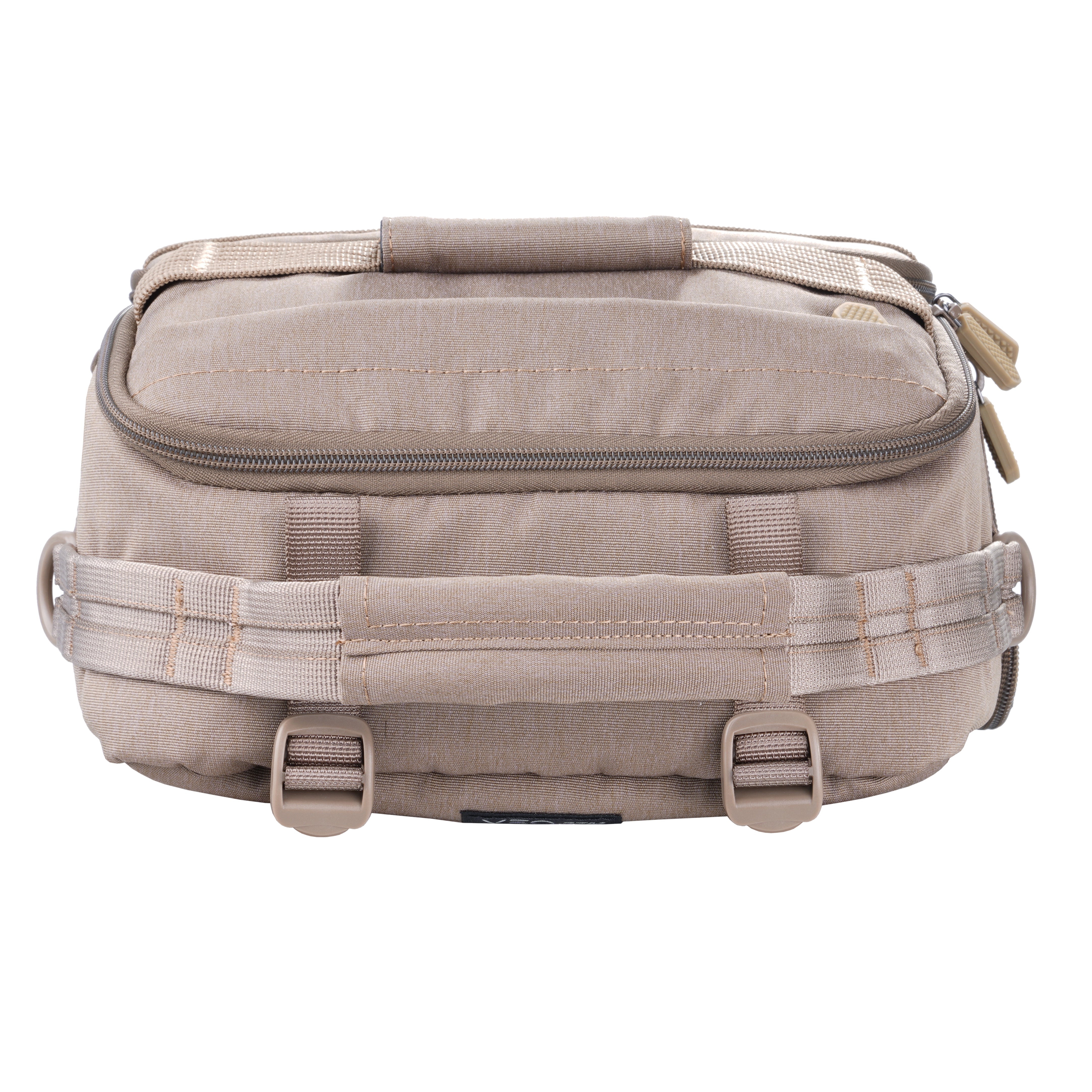 VEO RANGE T 37M BG Backpack for Travel & Hiking - Lightweight Water-Resistant Laptop Backpack with USB Charging Port, Beige - Perfect for Commuting, School & Outdoor Adventures