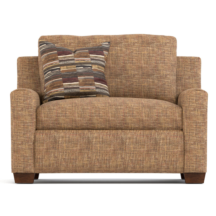 Durant Oversized Chair and a Half - Comfortable Lounge Chair for Living Room, Bedroom, or Reading Nook - Perfect for Relaxing and Lounging