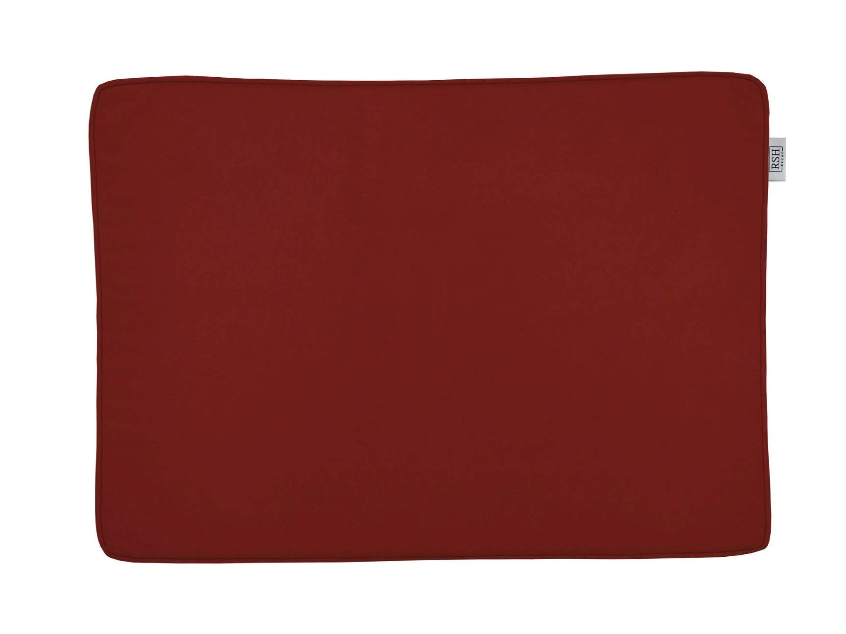Premium Sunbrella Canvas Red Luxury Pet Bed - Waterproof & Durable Dog Bed for Large Breeds, Orthopedic Support - Perfect for Living Room, Bedroom, or Outdoor Use