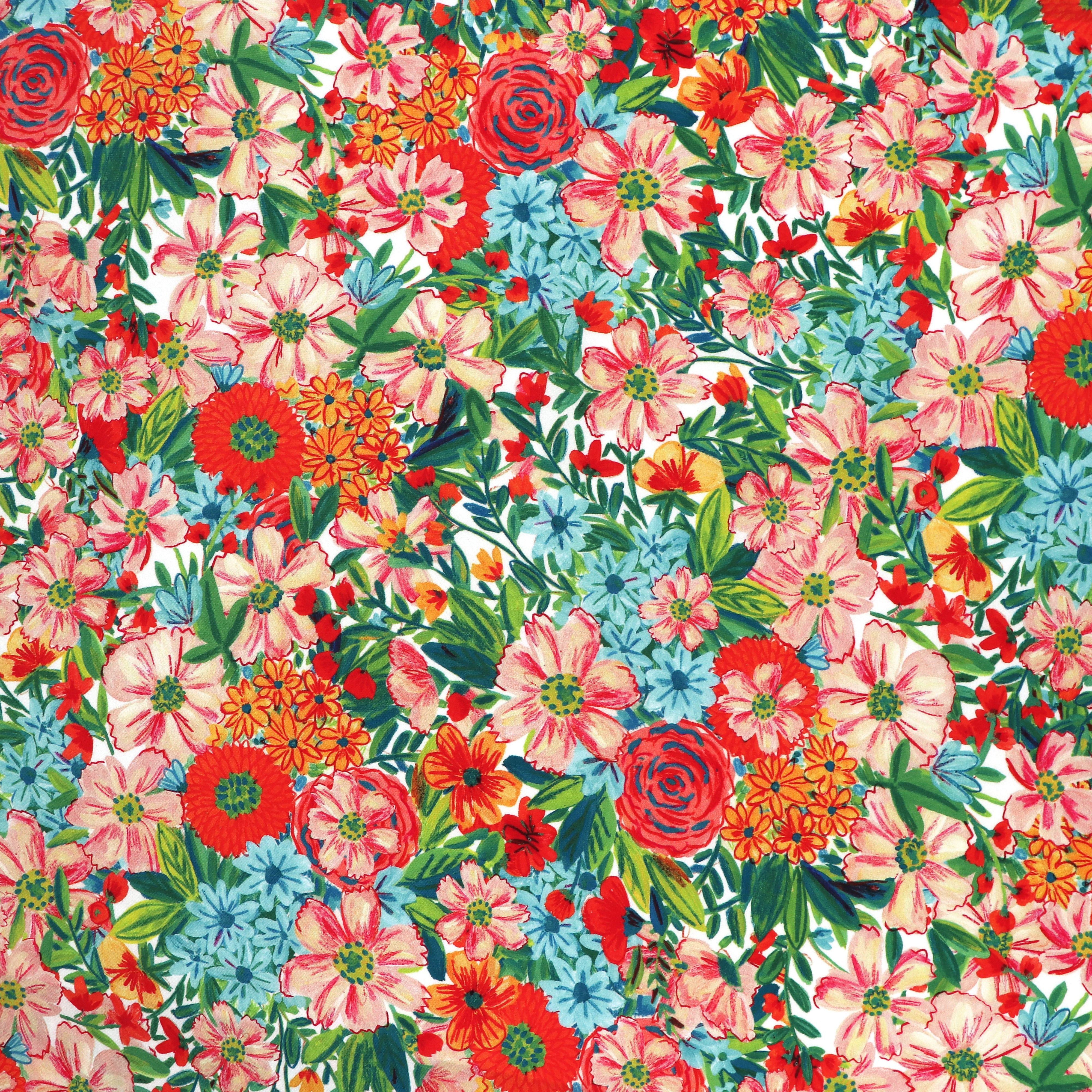 Lenzing™ EcoVero™ Viscose Lawn Fabric - Soft & Breathable Summer Material for Dresses, Skirts & Garden Party Outfits