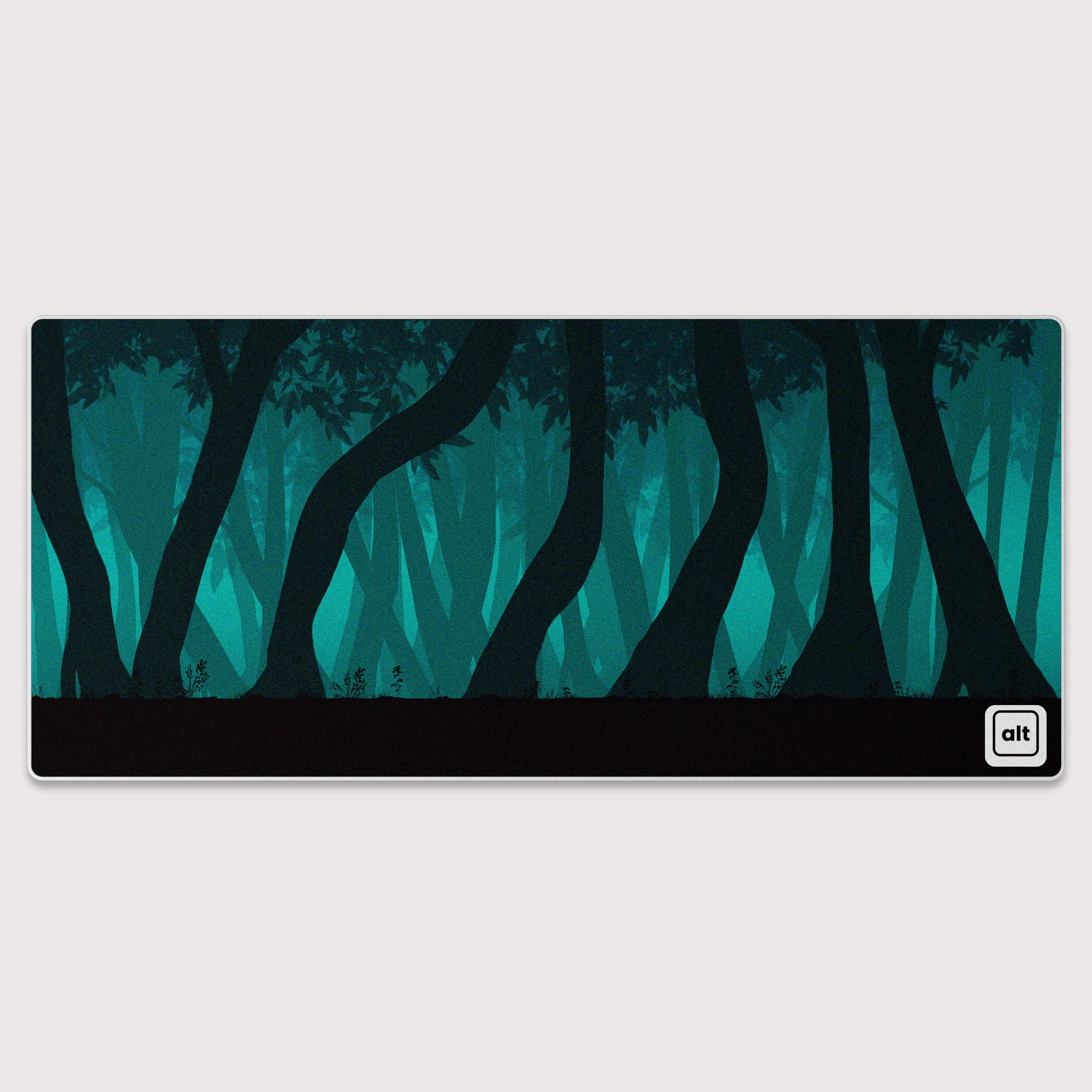 Premium Dark Forest Gaming Mouse Pad - Non-Slip Rubber Base, Smooth Surface for Precision Control - Perfect for Gaming, Office & Home Use
