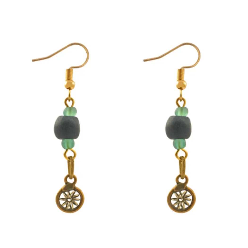 Elegant Polished Bead Earrings for Women - Trendy Fashion Jewelry Gift for Parties & Everyday Wear