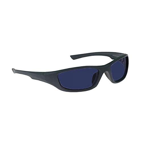 Shade #5 Glassworking Safety Glasses - UV Protection Welding Goggles with 59/35-18-120 Plastic Wrap Frame for Torch Work, Soldering & Metal Fabrication | ANSI Certified Eye Protection
