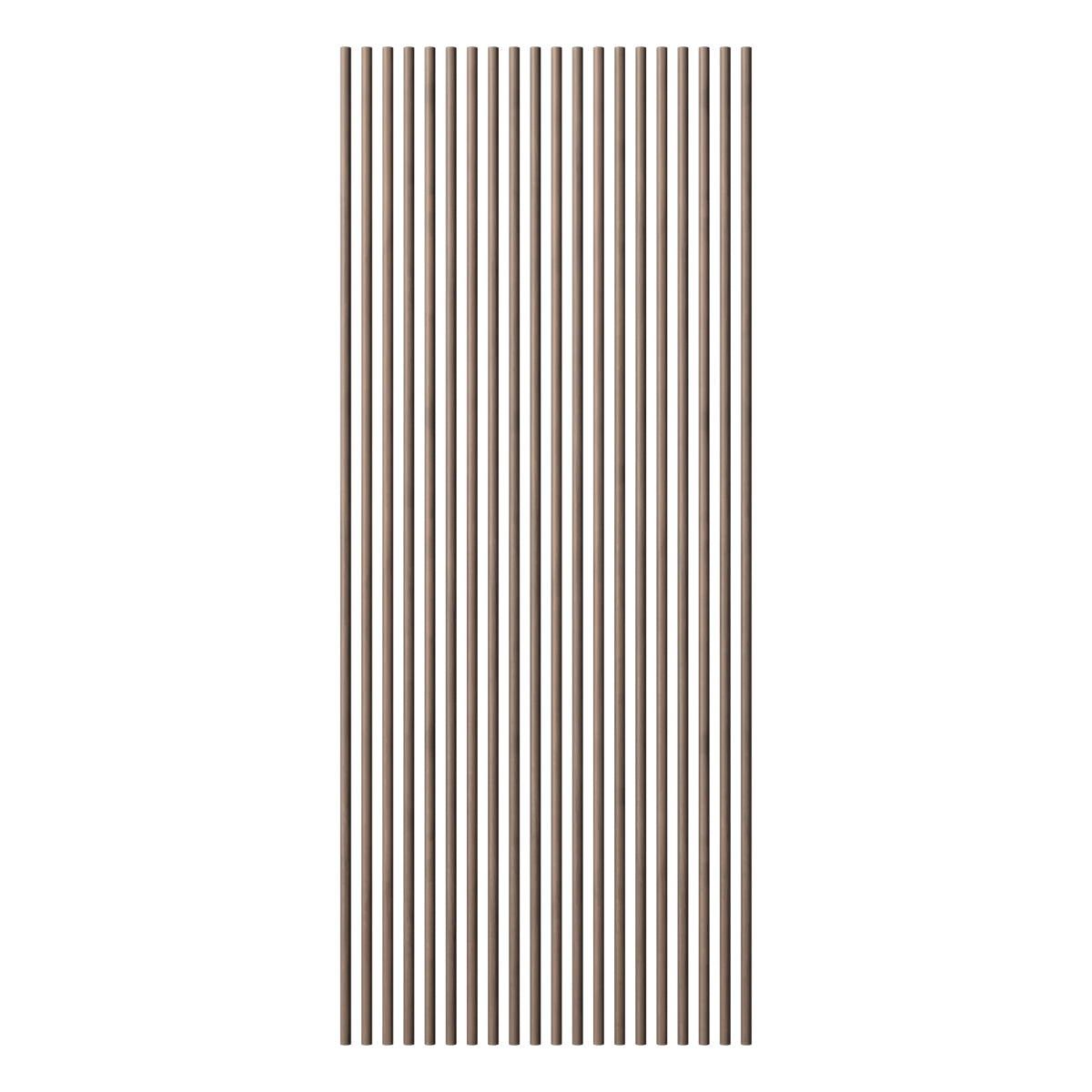 Premium Stain-Grade Hardwood Slats - Half Round Design for DIY Furniture & Home Decor Projects - Perfect for Bed Frames, Benches, and Wall Paneling