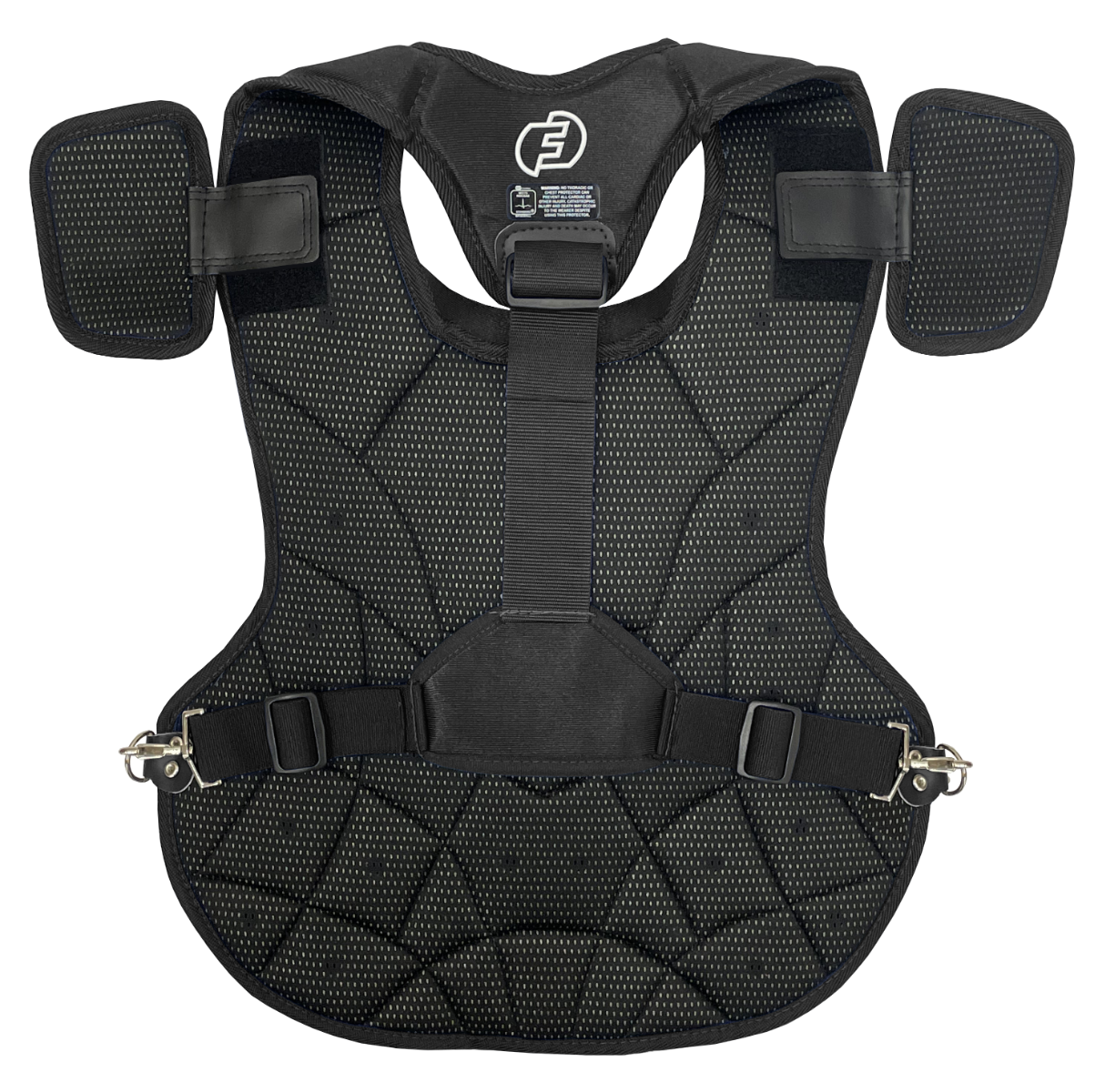 FORCE3 Defender Solid State Catcher Chest Protector - NOCSAE Certified Baseball & Softball Chest Guard for Youth & Adult Players - Perfect for Catchers, Infielders & Training Sessions