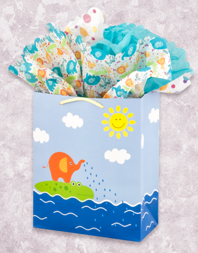 Animal Voyage Garden Gift Bags - Eco-Friendly Party Favors for Birthday, Baby Shower & Wedding Celebrations