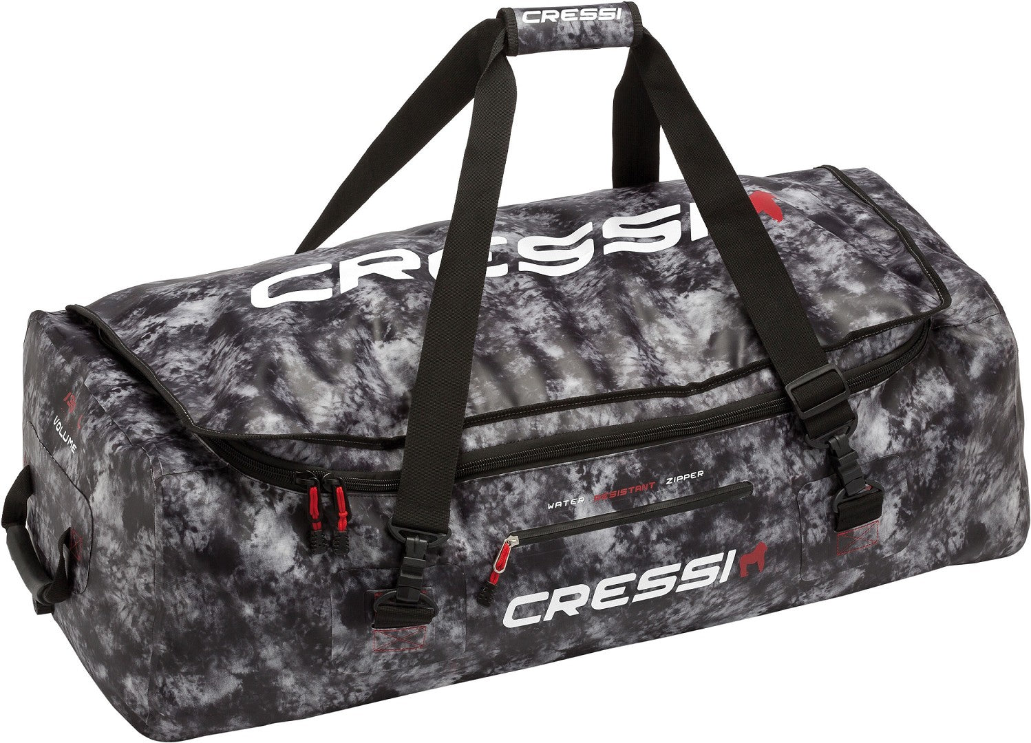 Cressi Gorilla Pro 135L Travel Diving Gear Bag - Waterproof Scuba Diving Equipment Backpack for Travel & Outdoor Adventures