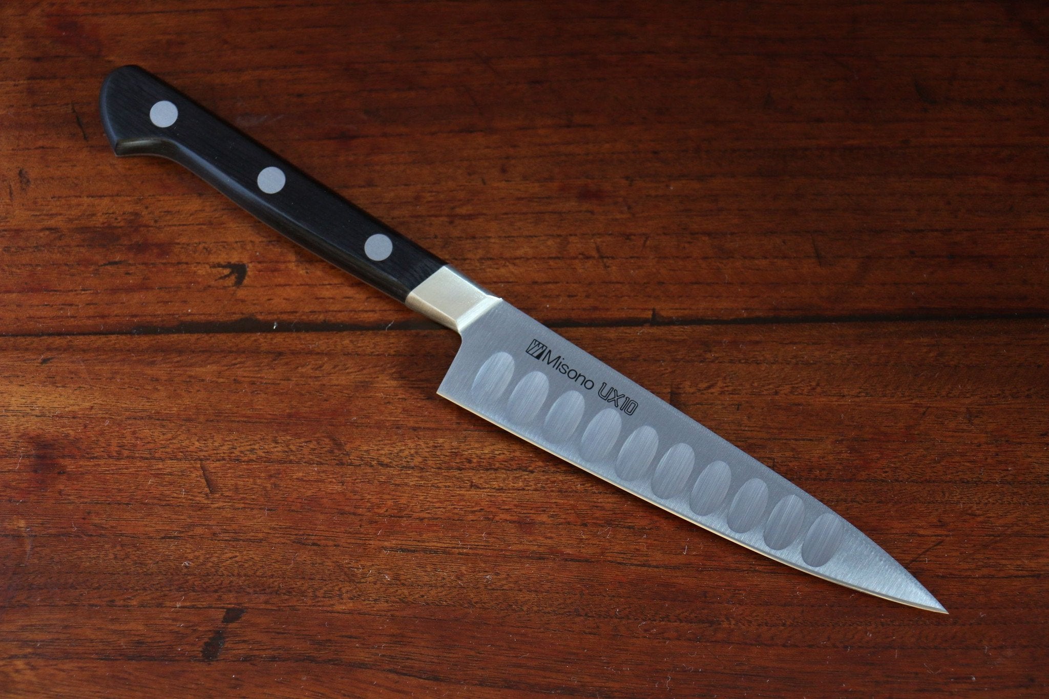Misono UX10 150mm Stainless Steel Petty Knife - Japanese Utility Knife for Slicing, Dicing & Boning Fish - Perfect for Chefs, Home Cooks & Sushi Preparation