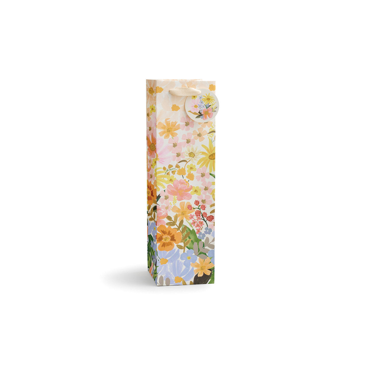 Elegant Marguerite Wine Gift Bags - Perfect for Wedding Favors, Bridal Showers & Special Occasions
