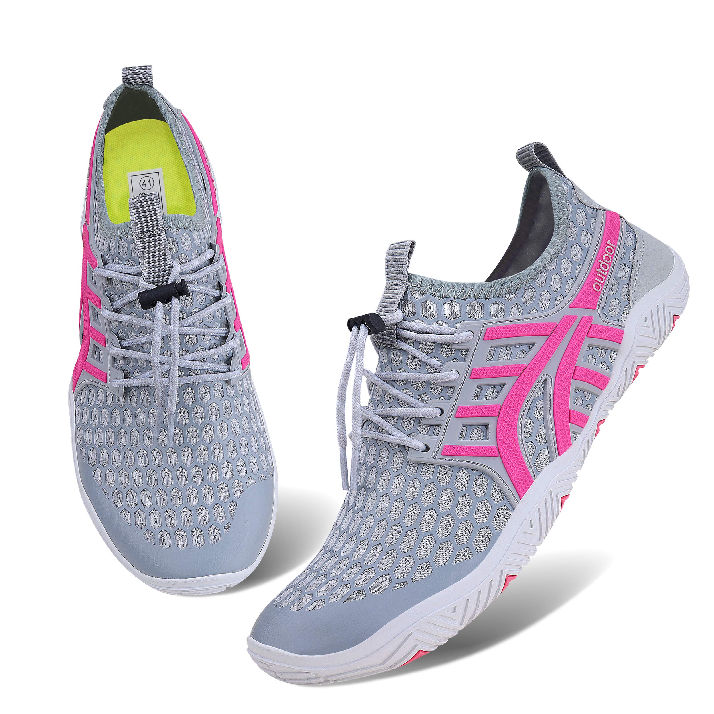 **Men's & Women's Quick-Dry Water Shoes for Swimming, Surfing, Beach & Pool - Slip-On Aqua Shoes for Water Sports, Walking & Water Parks**