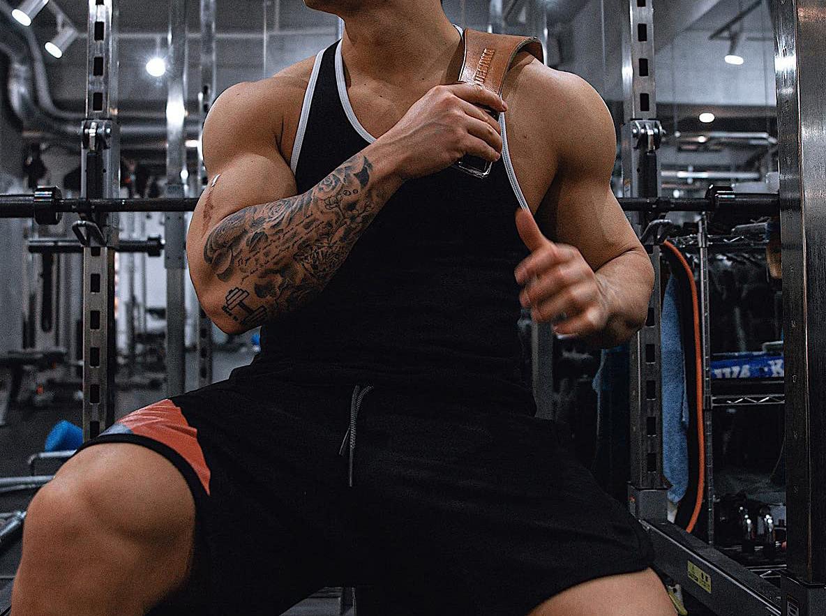 Men's Quick-Dry Workout Tank Top - Lightweight Athletic Muscle Shirt with Stringer Design for Gym & Training | Moisture-Wicking Performance Apparel for Running, Fitness & Sports