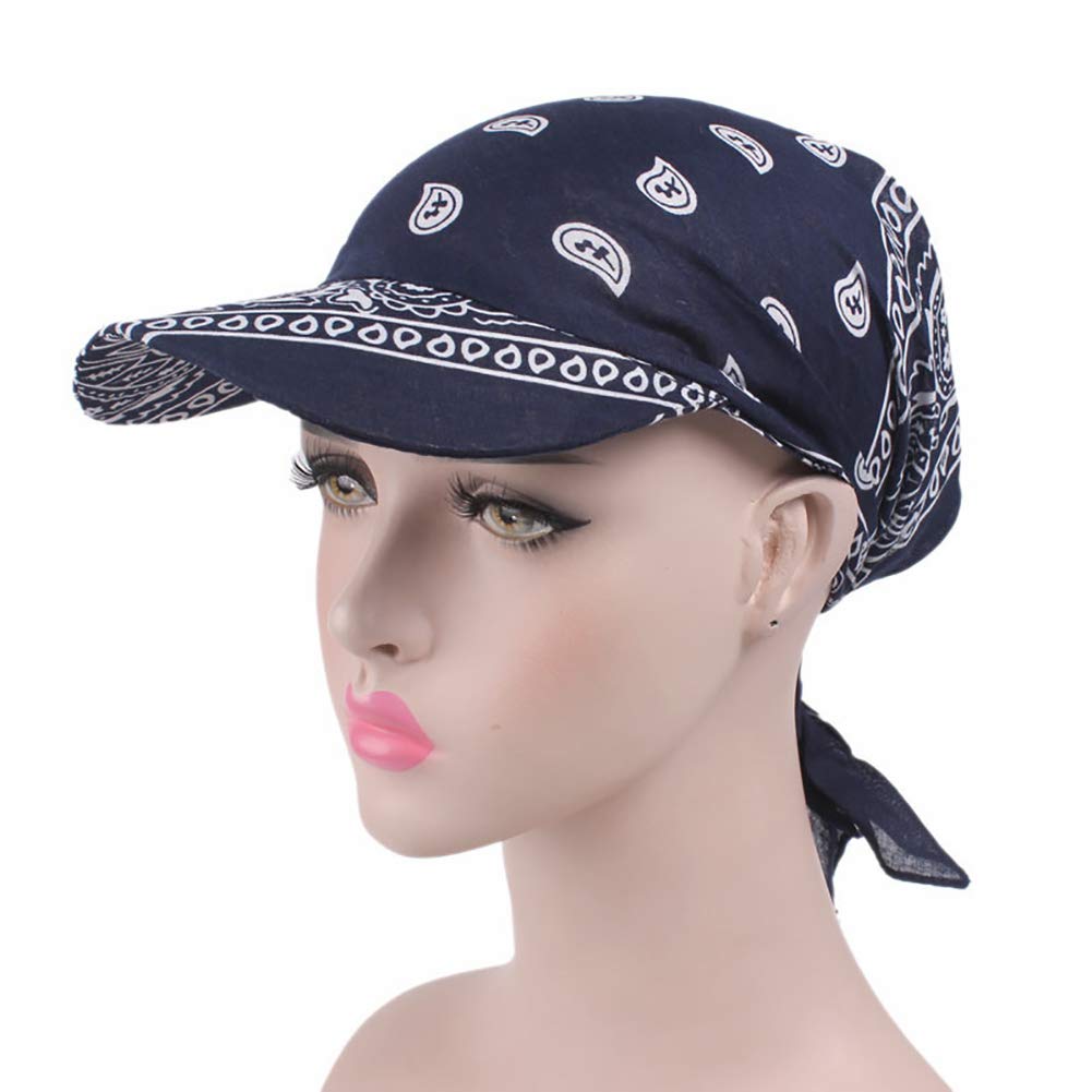 Ulalaza Chemo Headwear Turbans - Soft Cancer Hats for Women, Sleeping Caps & Baseball Style - Comfortable Head Cover for Chemotherapy, Sleep, and Everyday Use