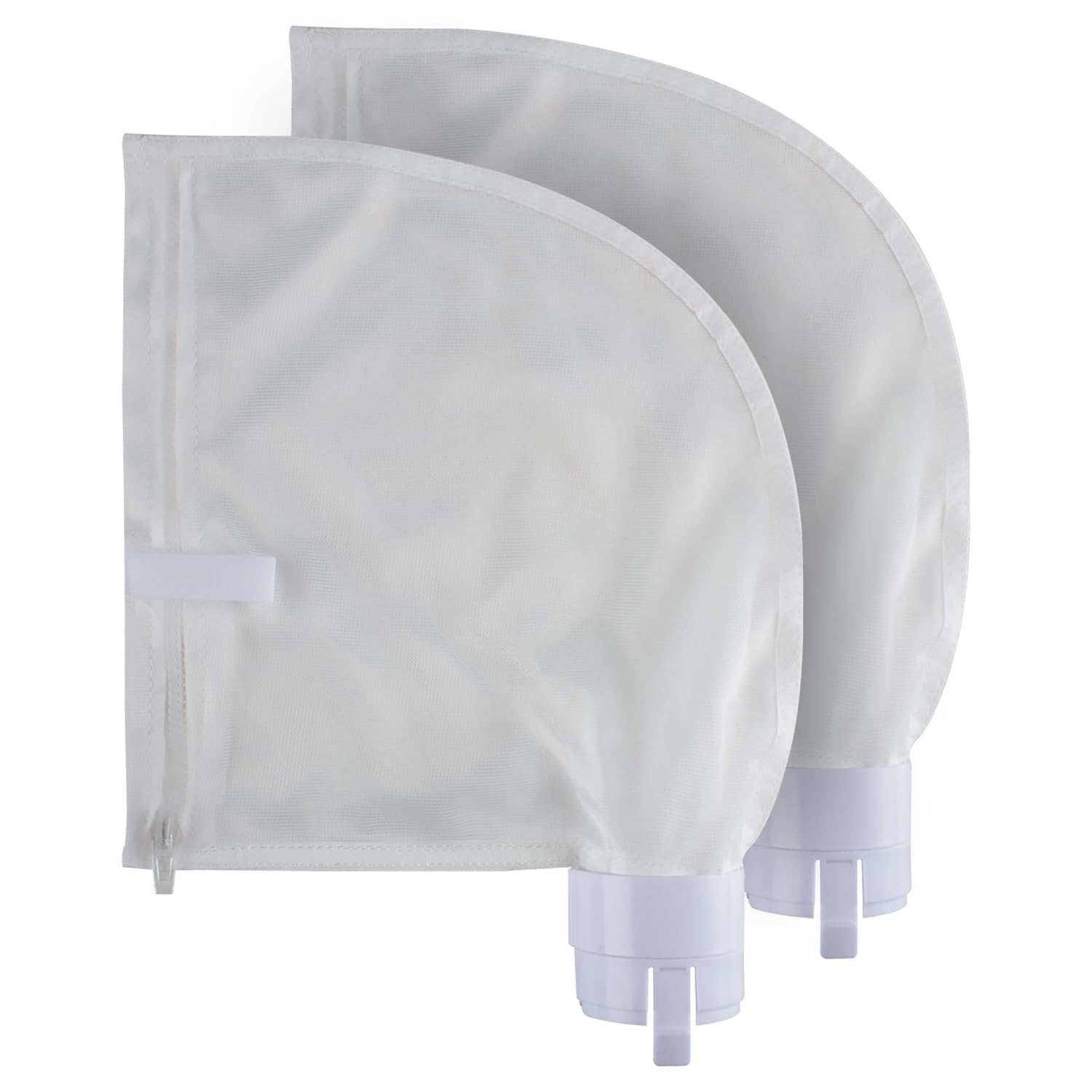Polaris 360 380 Pool Cleaner Replacement Filter Bags with Zipper - 2 Pack All Purpose Mesh Bags for Pool Maintenance and Debris Collection