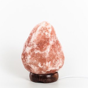 Authentic Himalayan Pink Salt Lamp 8.5-10.5 lbs Natural Rock Salt Night Light with Cord - Perfect for Bedroom, Yoga Studio & Relaxation Therapy