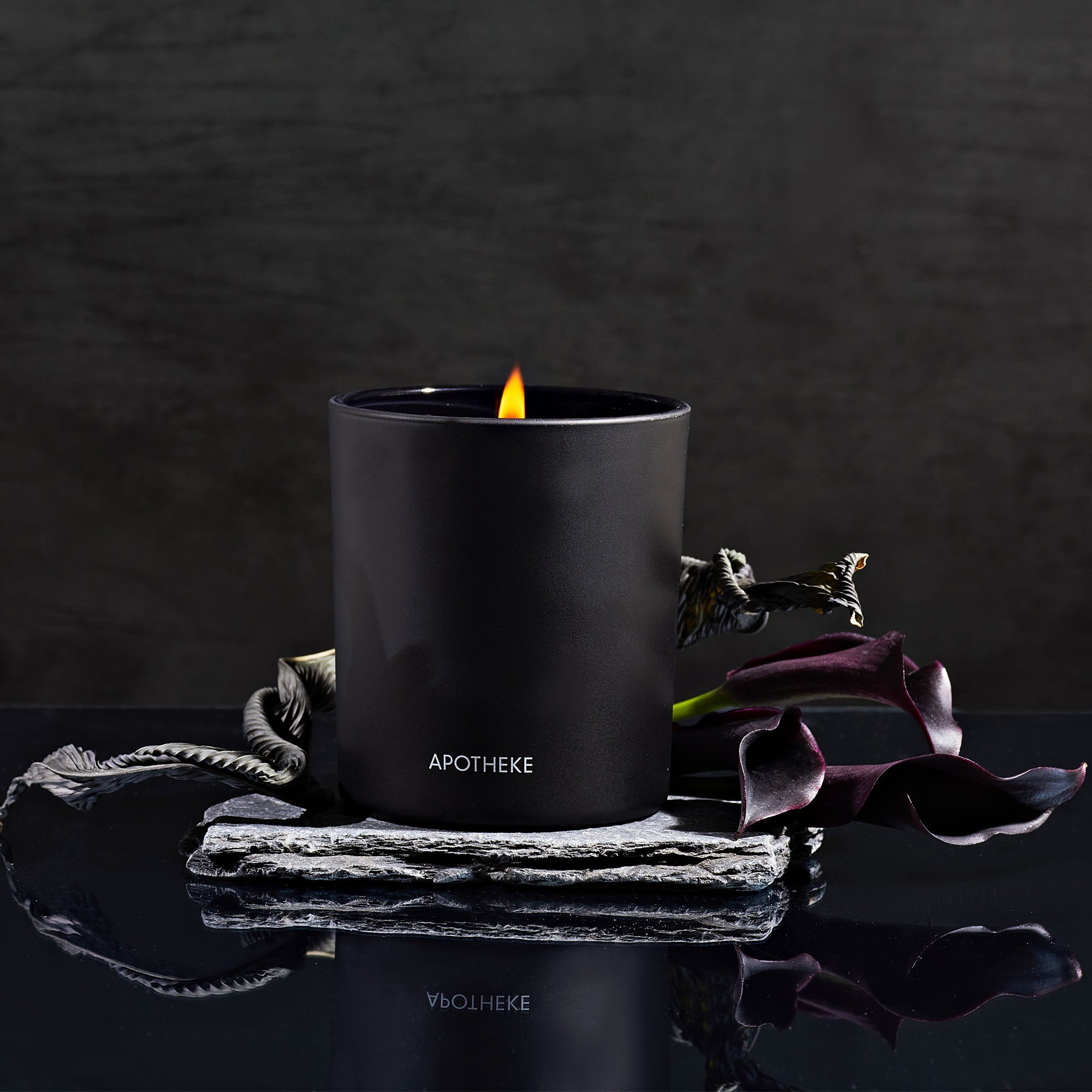 Premium Charcoal Classic Scented Candle for Home & Relaxation - Long-Lasting Aromatherapy for Bedroom, Bathroom & Office Decor