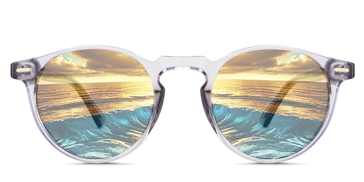Carey Men's Prescription Tinted Sunglasses - UV Protection & Polarized Lenses for Driving, Fishing & Outdoor Activities