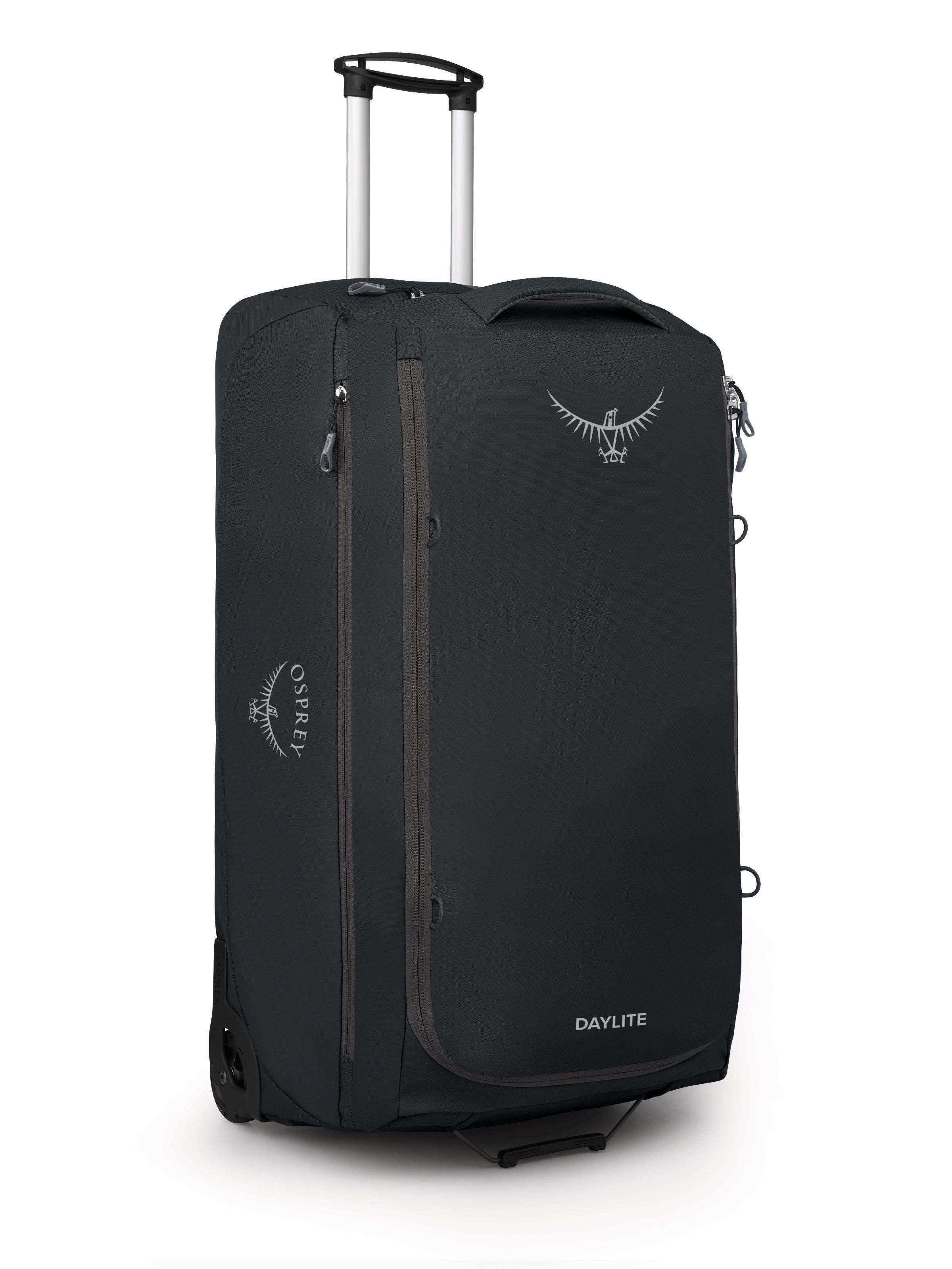 Osprey Daylite Wheeled Duffel 115 - Lightweight Rolling Travel Duffel Bag for Airplane Carry-On, Weekend Trips & Gym Gear Storage