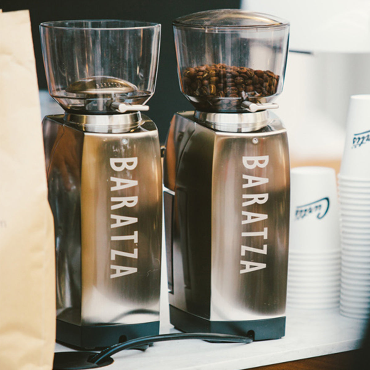 Baratza Forte BG Flat Steel Burr Coffee Grinder 120V - Professional Espresso & Pour Over Coffee Maker for Home & Cafe Use