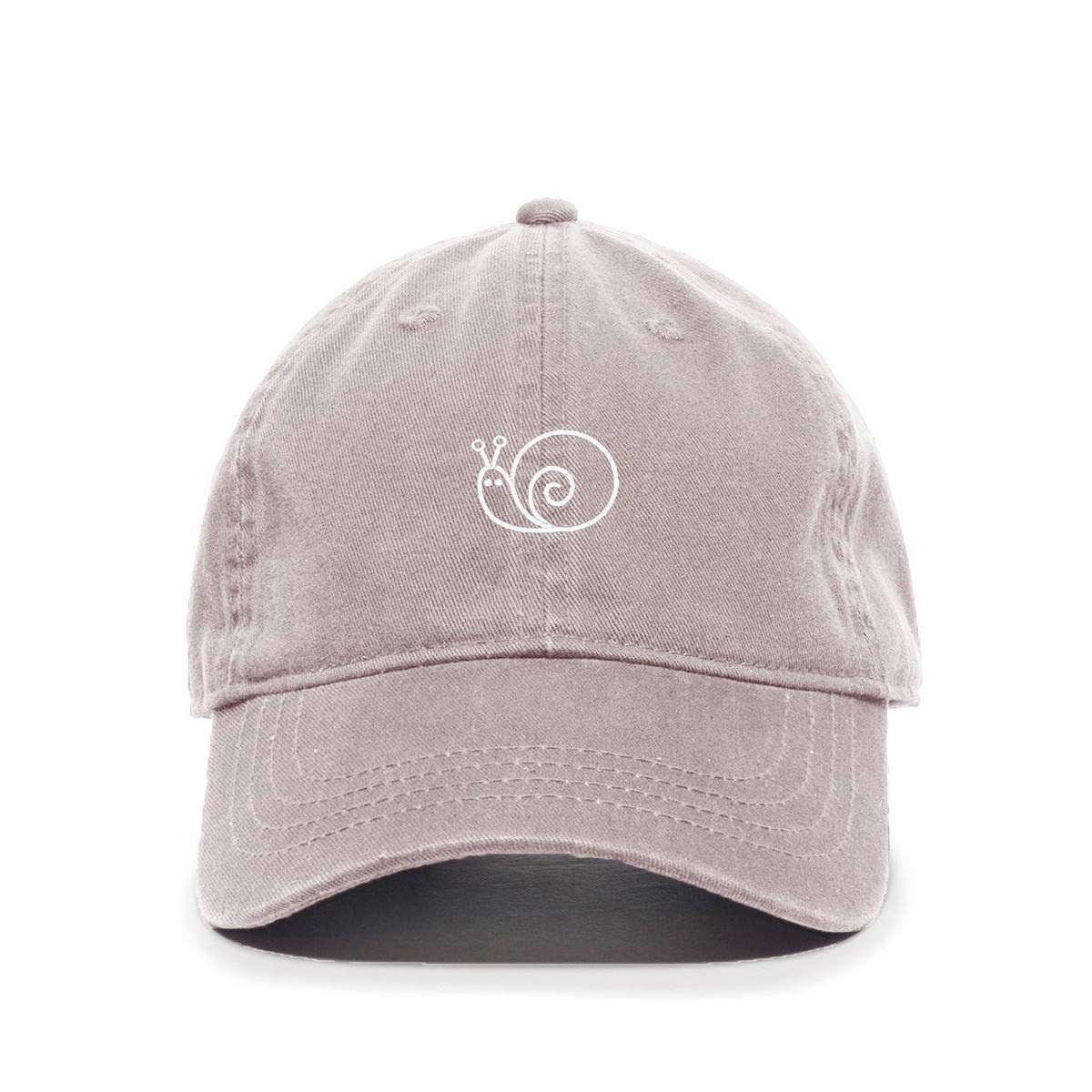 Snail Embroidered Cotton Baseball Cap - Adjustable Dad Hat for Men & Women - Perfect for Outdoor Activities, Sports, and Casual Wear