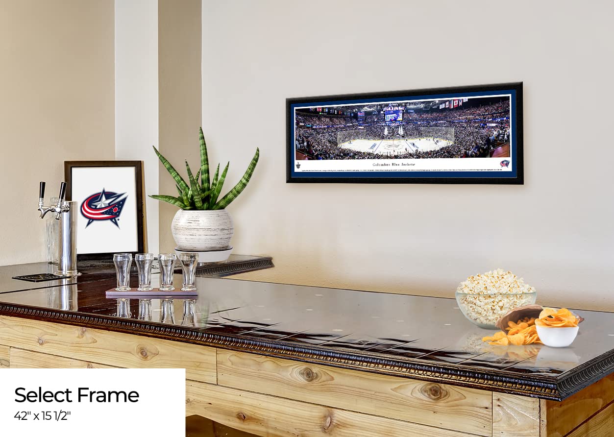 Columbus Blue Jackets NHL Hockey Panoramic Posters & Framed Wall Art - Blakeway Panoramas for Home, Office & Man Cave Decor