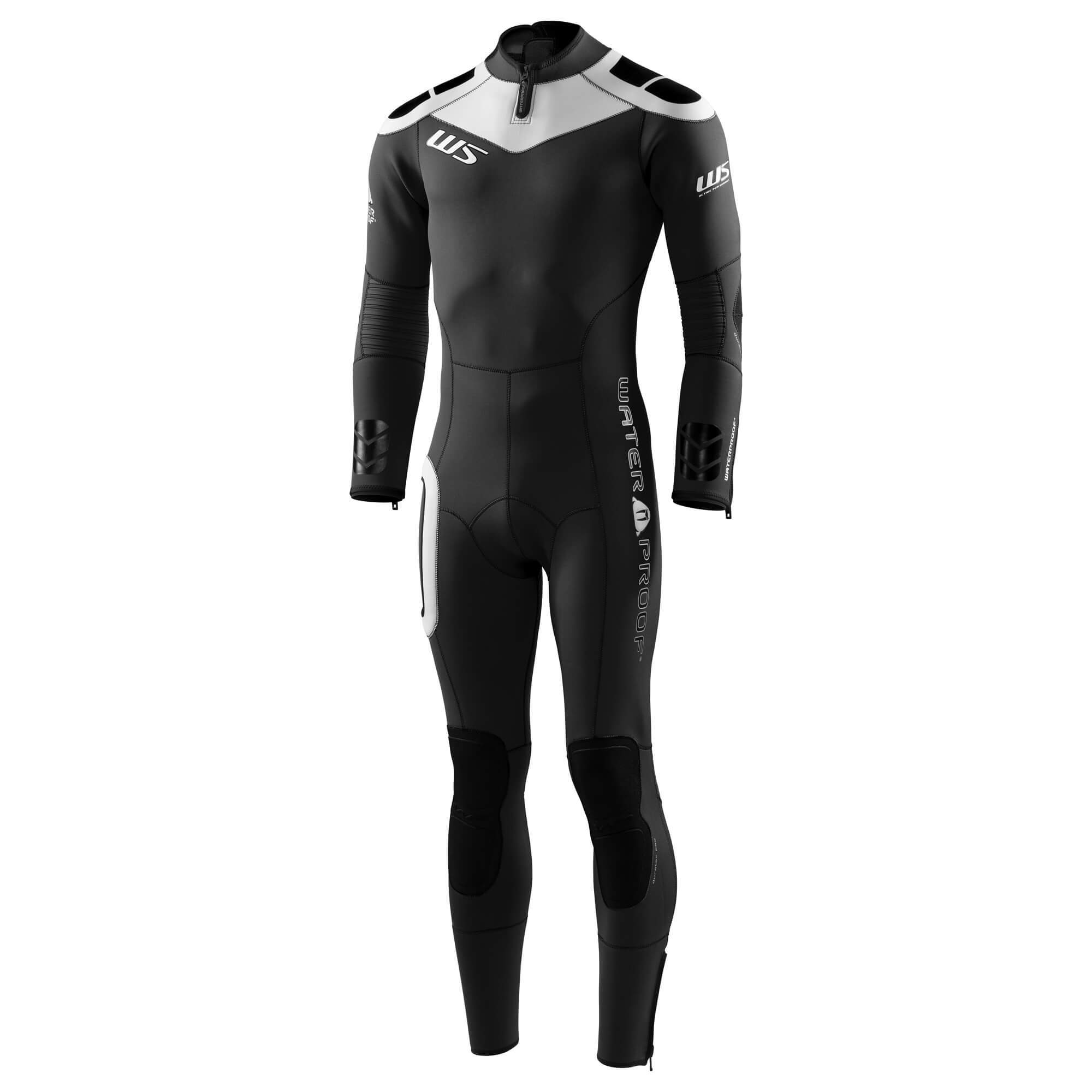 Waterproof W5 3.5mm Men's Wetsuit for Scuba Diving, Surfing & Water Sports - Thermal Protection Neoprene Suit