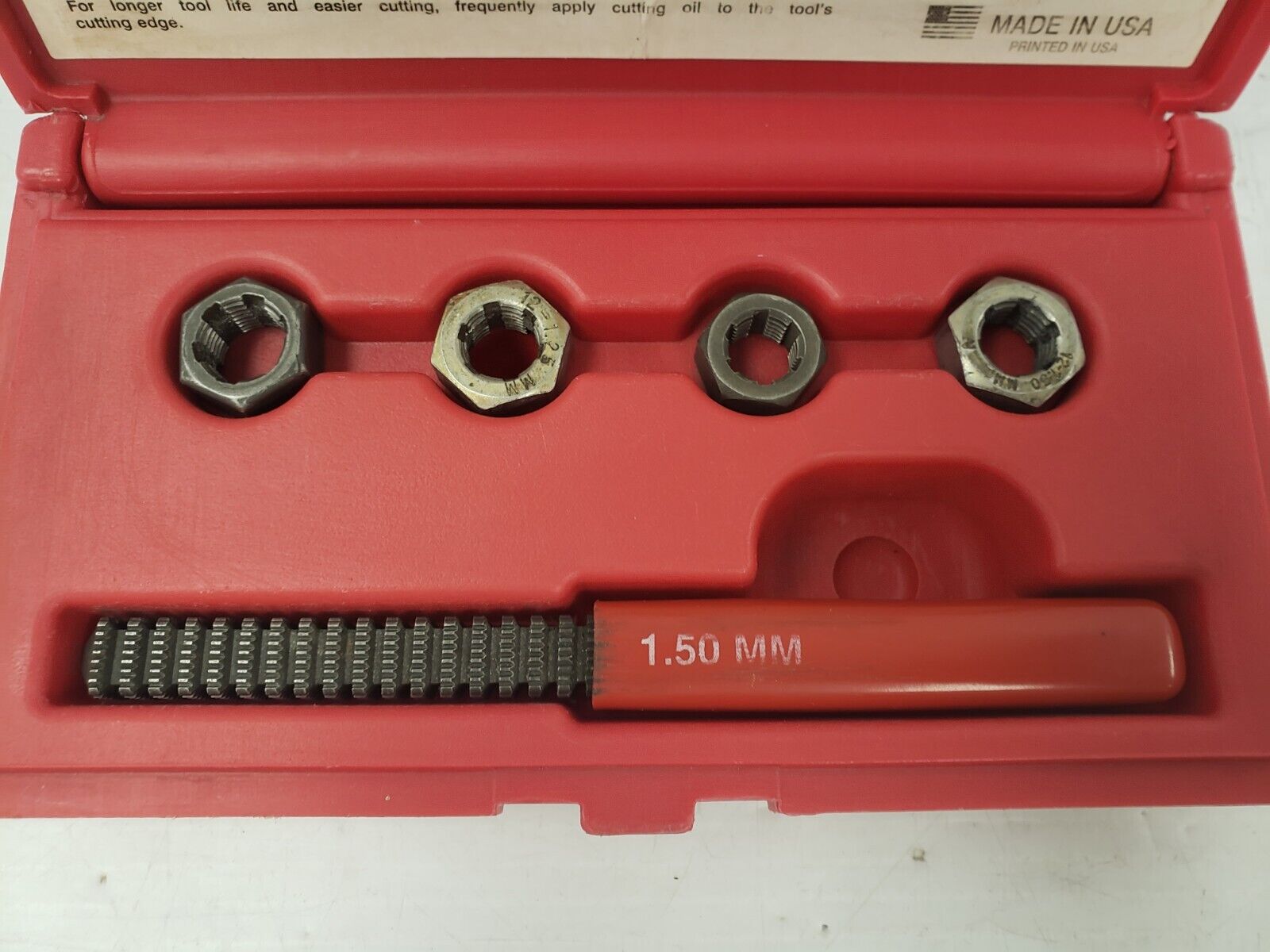 Mac Tools TR2587 Wheel Stud Rethreader Kit - 5 Piece Set for Automotive Repair & Maintenance | Perfect for Mechanics & DIY Car Enthusiasts