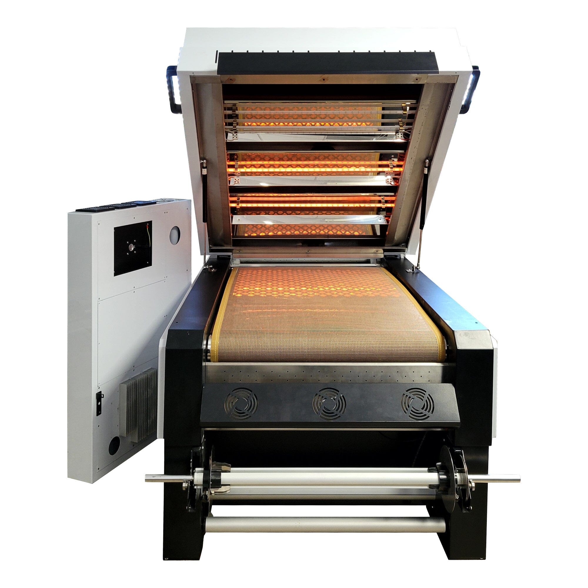 STS DTF Automated Inline Shaker & Oven for Direct to Film Printing - Perfect for T-Shirt, Hoodie & Textile Customization Business