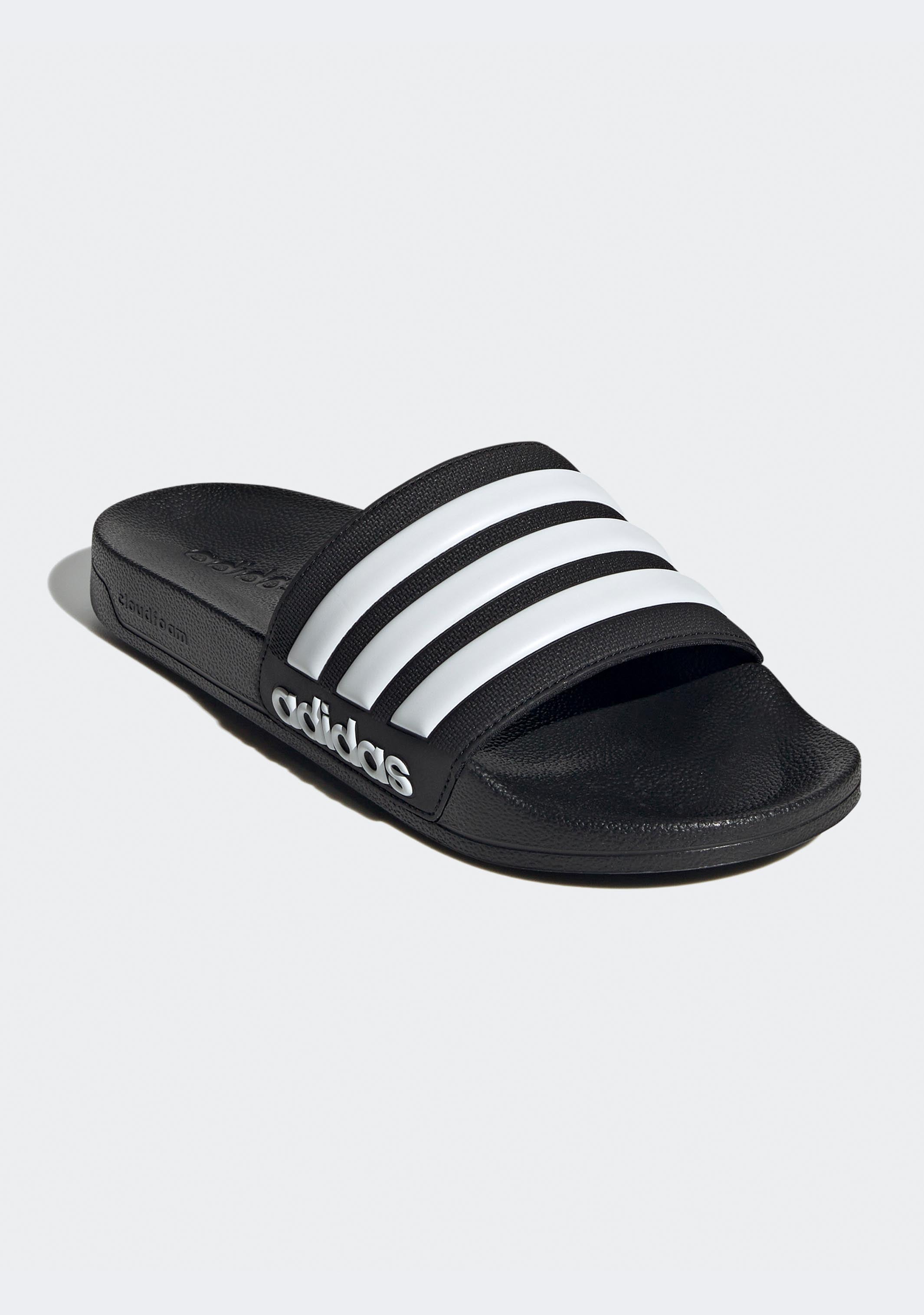 Adidas Men's Adilette Comfort Slides - Premium Shower Sandals for Pool, Beach & Gym - Quick-Dry Comfortable Slides for Men