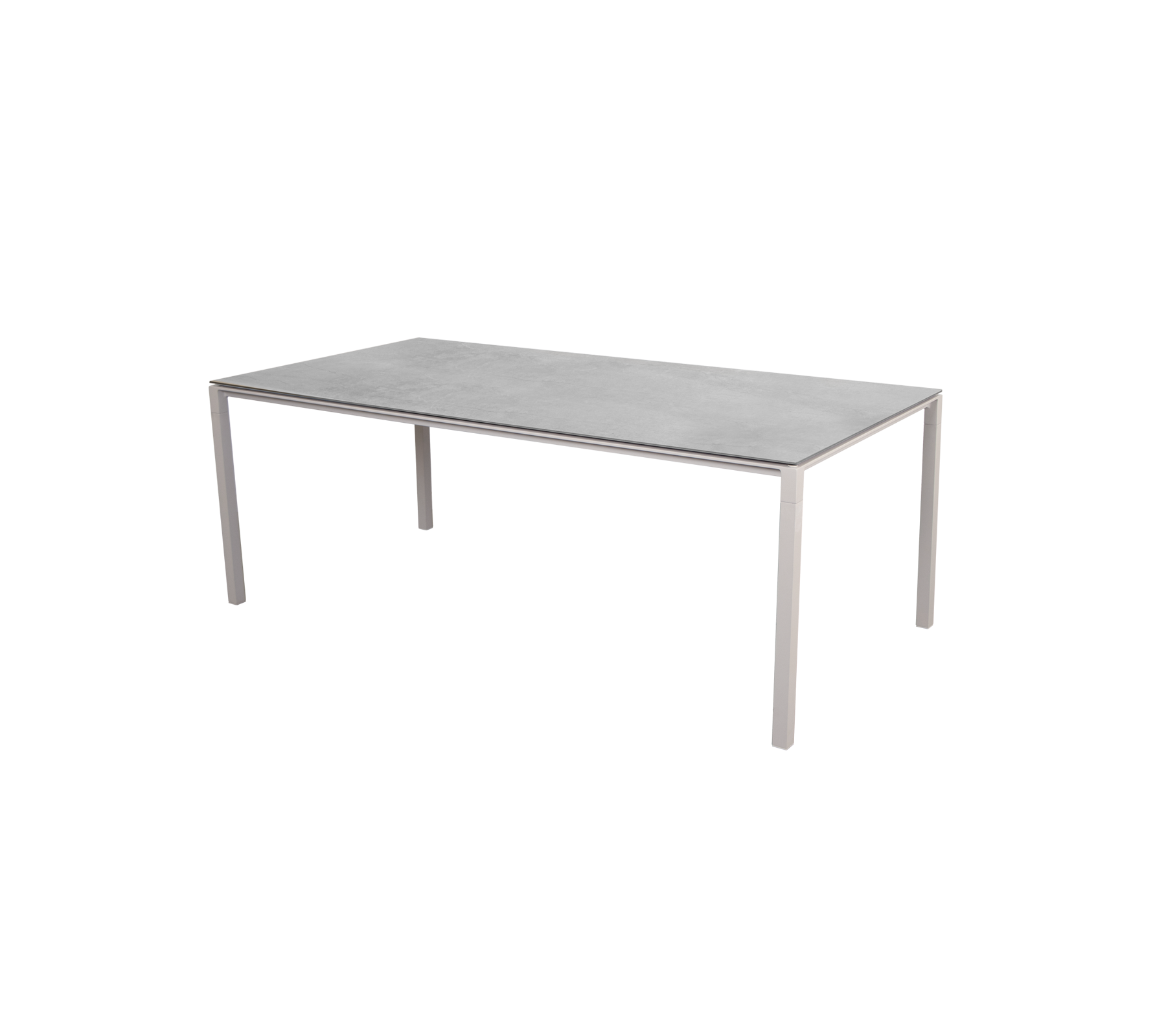 Solid Wood Dining Table 200x100 cm - Modern Farmhouse Style for Kitchen & Dining Room - Perfect for Family Gatherings & Dinner Parties